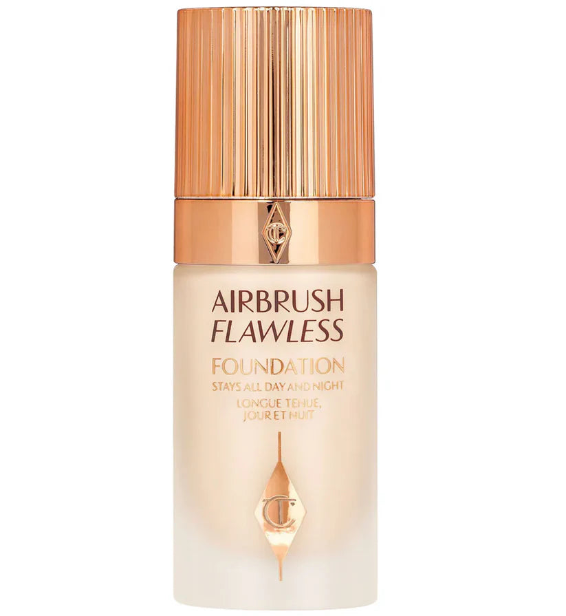 Charlotte Tilbury Airbrush Flawless Foundation – Full Coverage, Poreless Perfection