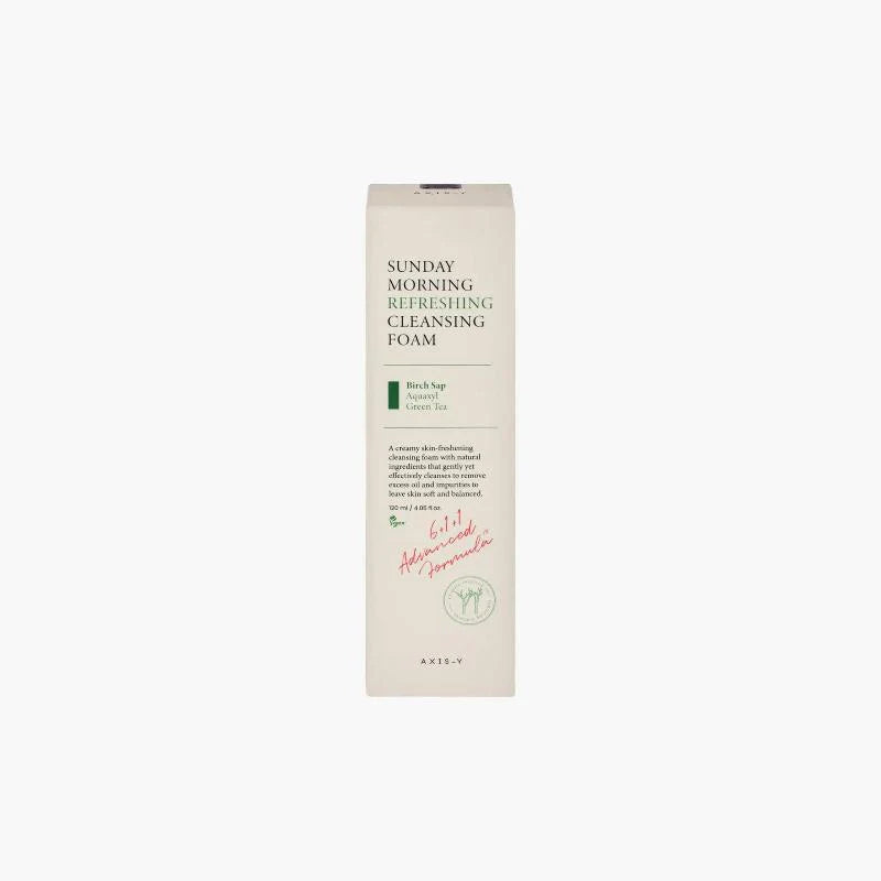Axis-Y Sunday Morning Refreshing Cleansing Foam-120ml