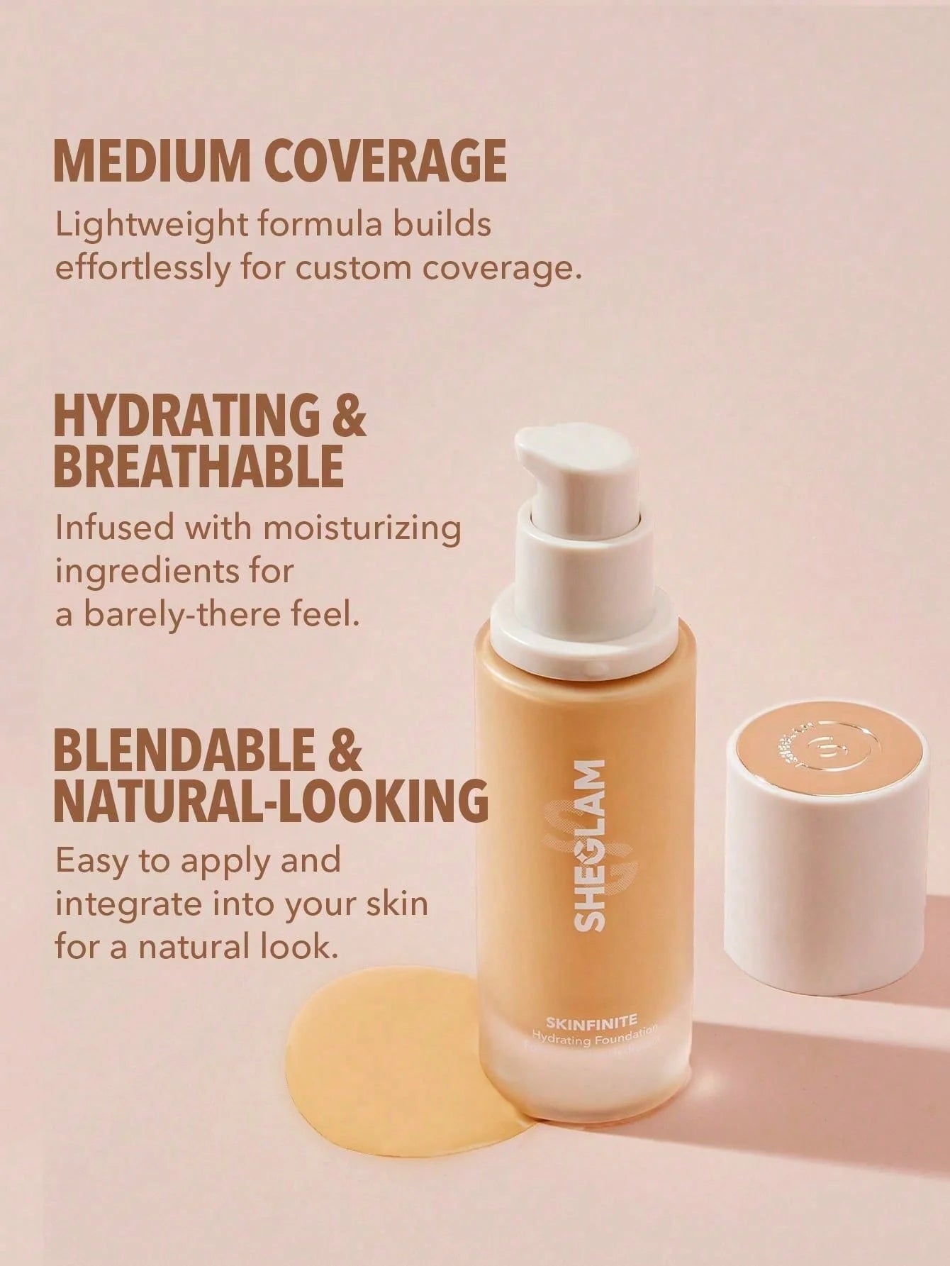 Sheglam Skinfinite Hydrating Foundation-30ml