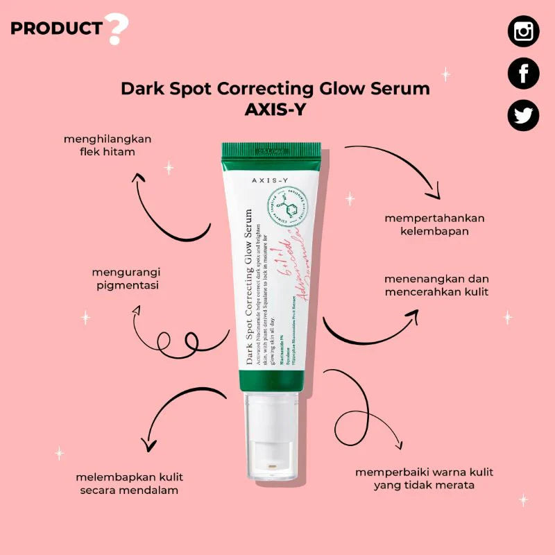 AXIS-Y Dark Spot Correcting Glow Serum-50ml