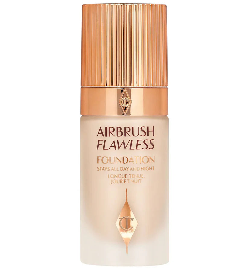 Charlotte Tilbury Airbrush Flawless Foundation – Full Coverage, Poreless Perfection