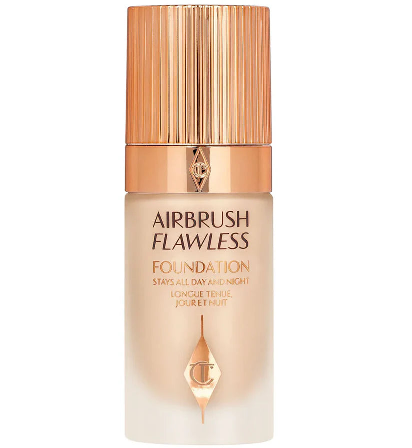 Charlotte Tilbury Airbrush Flawless Foundation – Full Coverage, Poreless Perfection