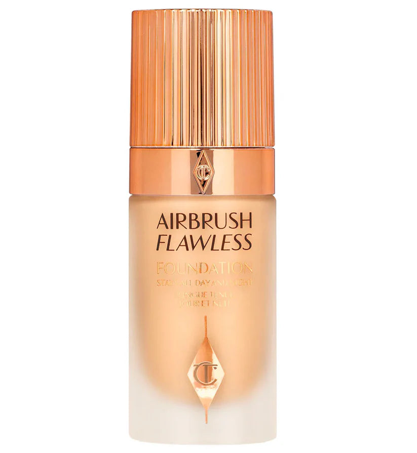 Charlotte Tilbury Airbrush Flawless Foundation – Full Coverage, Poreless Perfection