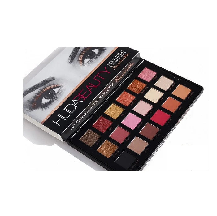 Huda Beauty Rose Gold Edition Textured Shadows Palette
