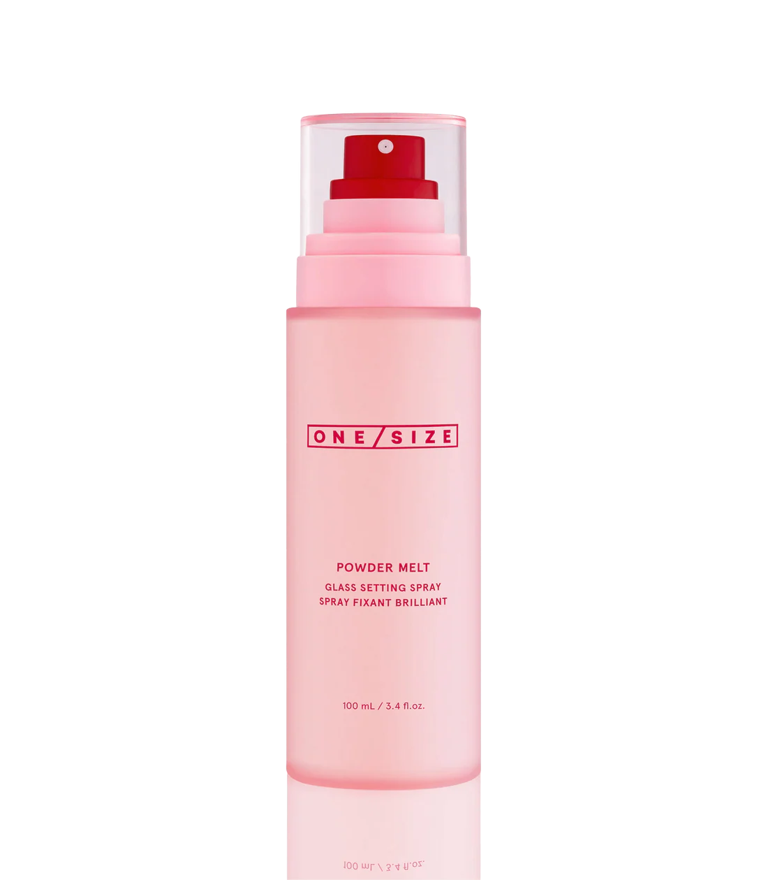 one size powder melt galss setting spray 100ml
