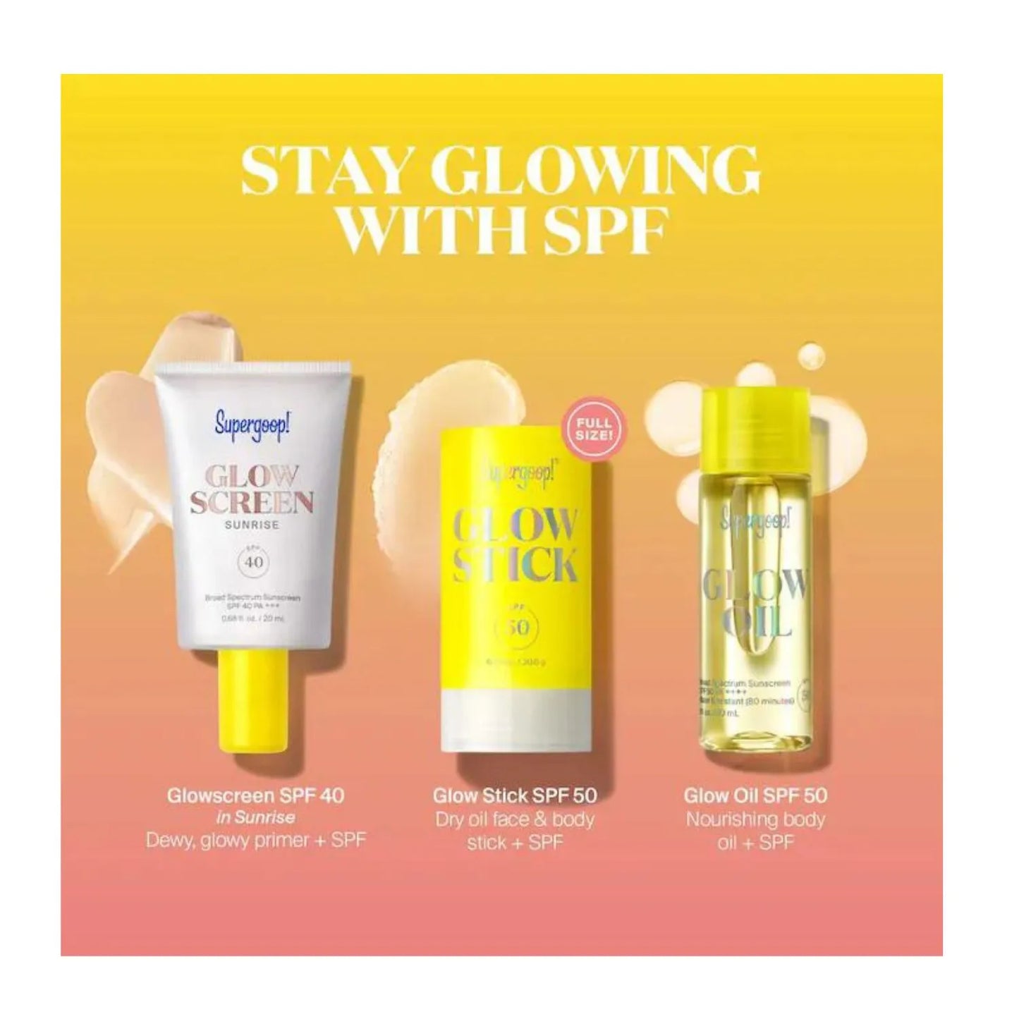 SUPERGOOP! KIT ALL DAY GLOW SPF SET