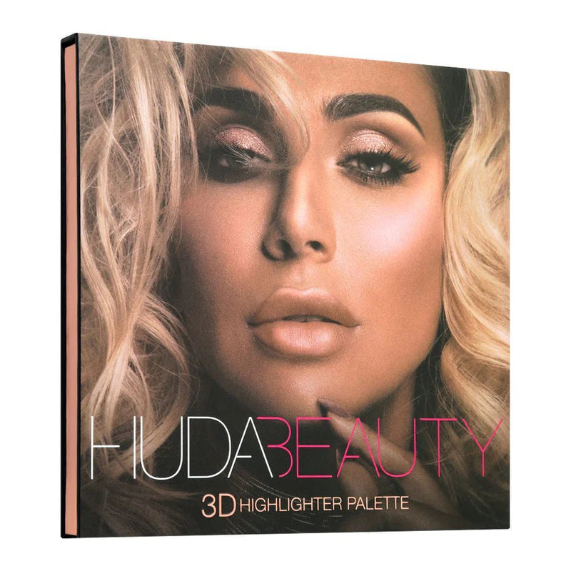 Huda Beauty 3D Highlighter Palette - Pink Sands Edition-