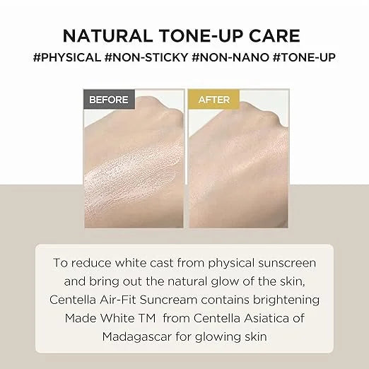 Skin 1004 Madagascar Centella Air-Fit All Skin Type Suncream Plus Spf50+ Pa++++