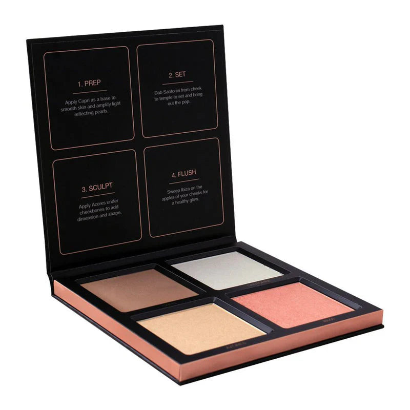 Huda Beauty 3D Highlighter Palette - Pink Sands Edition-