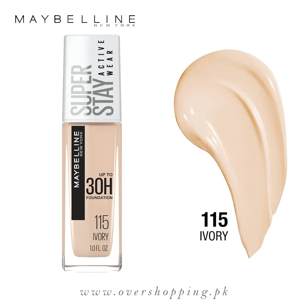 Maybelline- 30H Super Stay Long Lasting Foundation-30ml