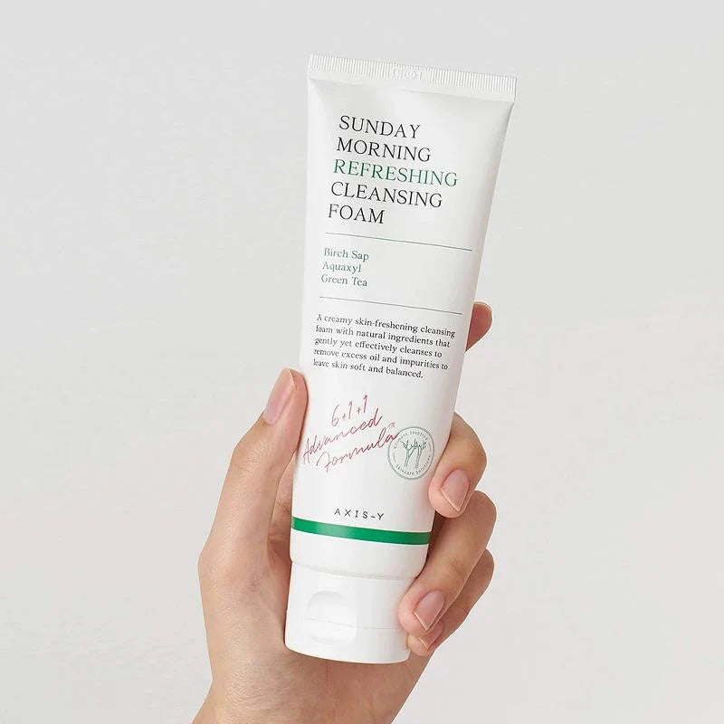 Axis-Y Sunday Morning Refreshing Cleansing Foam-120ml