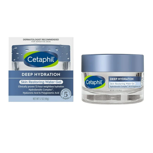 Cetaphil Deep Hydration Water Gel 48g | Moisturizer For Sensitive Skin