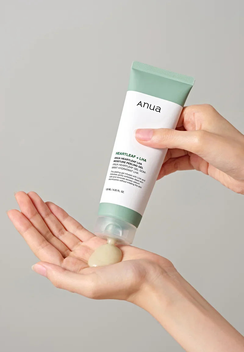 Anua Heartleaf LHA Moisture Peeling Gel 120ml | Gentle Exfoliant