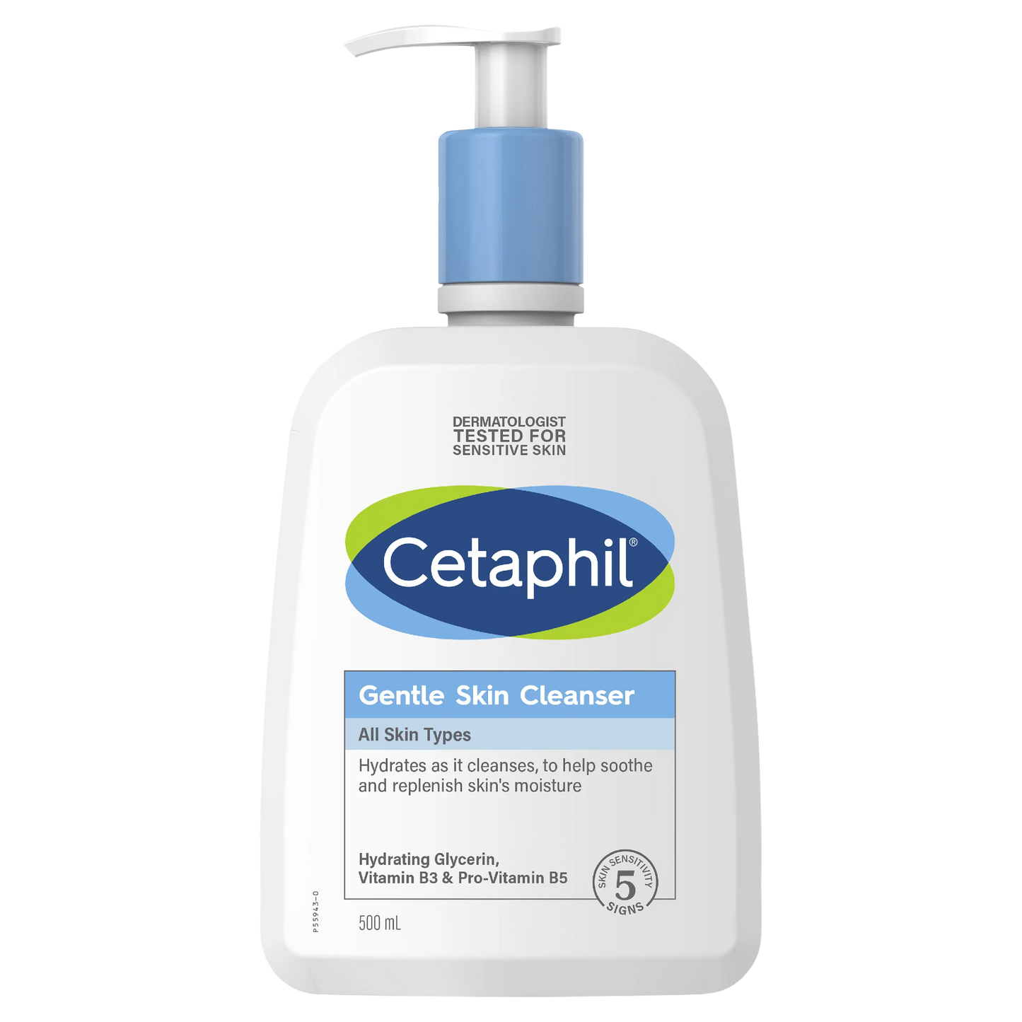 Cetaphil Gentle Skin Cleanser For All Skin Types-500ml
