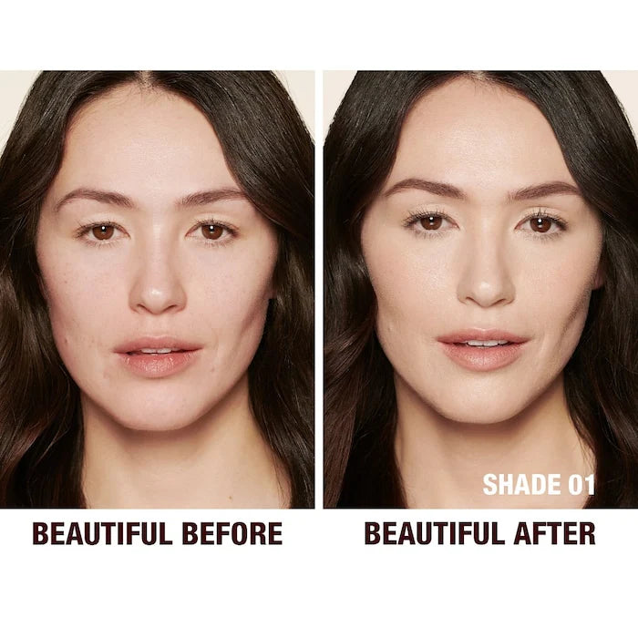 Charlotte Tilbury Beautiful Skin Medium to Full Coverage Radiant Concealer with Hyaluronic Acid