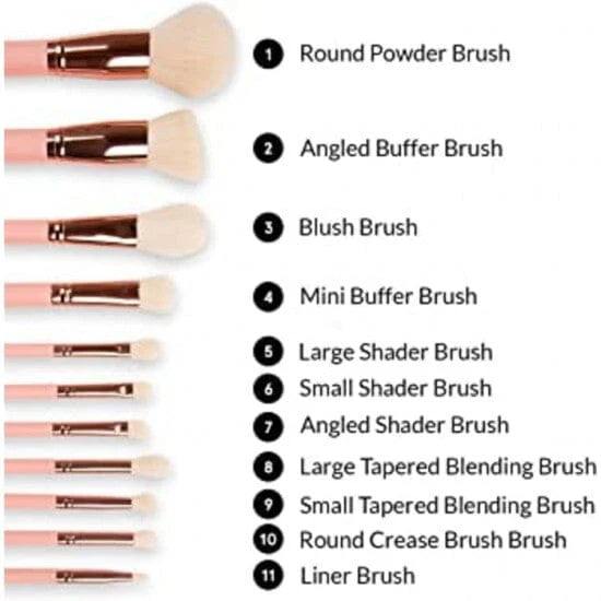 BH Weekend Vibes Brunch Bunch 11 Piece Brush Set