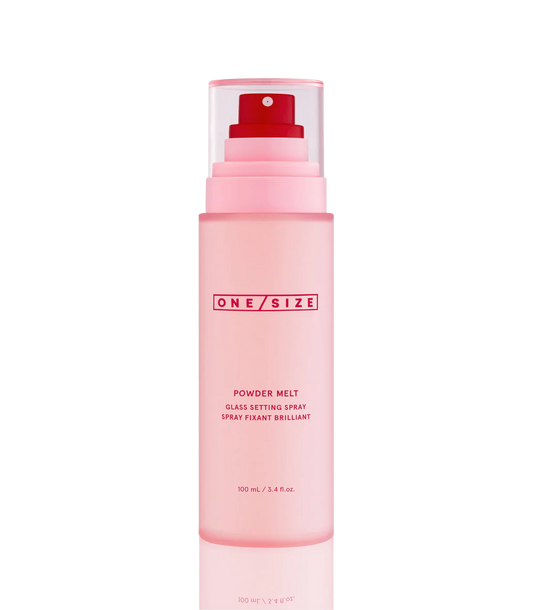 one size powder melt galss setting spray 100ml