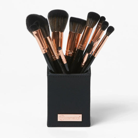 BH Signature Rose Gold 13 Piece Brush Set With Holder