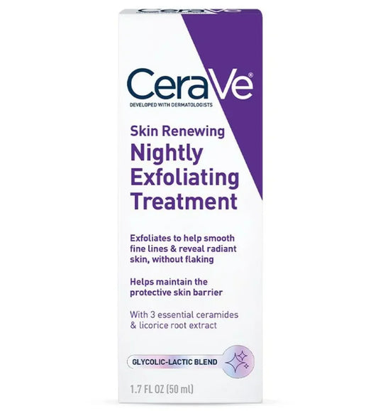 CeraVe Skin Renewing Nightly Exfoliating Treatment-50ml