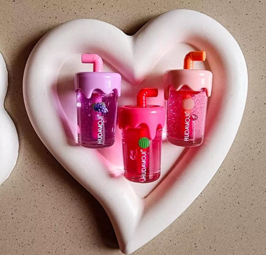Hudamoji Lip Oil Juice Shaped- Transparent