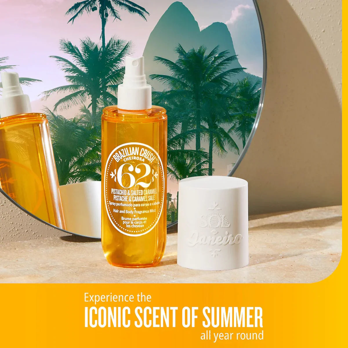 Sol De Janeiro Brazilian Crush Cheirosa ’62  Fragrance Mist-90ml